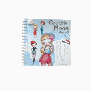 Cahier de mode 'Creativ Model Paris n3'
