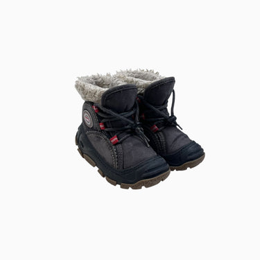 Bottes d'hiver anthracite doublées 23-24EU