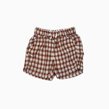 Short à vichy caramel 1.5Y