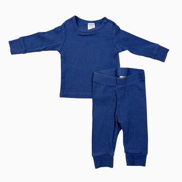 Ensemble côtelé bleu 1-2M