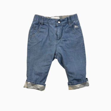 Pantalon en coton chambray 6M