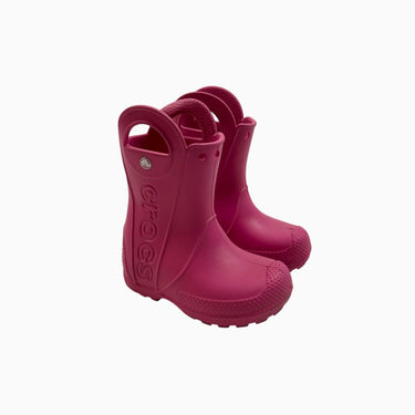 Bottes de pluie fushia 8US