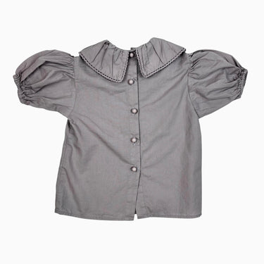 Blouse à col claudine lilas 90CM 2Y