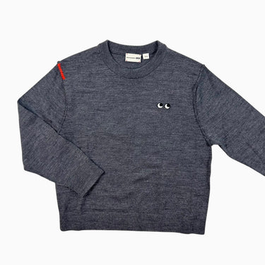 Pull gris 'Anya Hindmarch' 100% laine 5-6Y