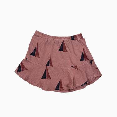 Jupe rouille à motifs 2-3Y