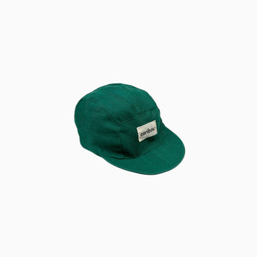 Casquette vert lin Small 6-12M