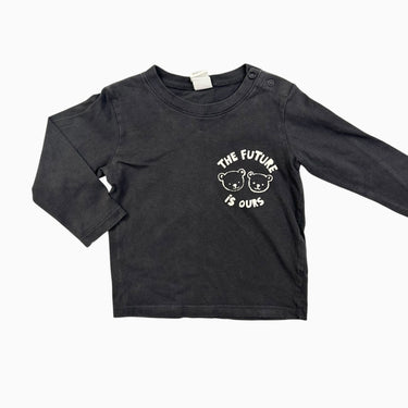Chandail anthracite 'The future is ours' 9-12M