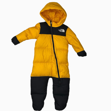 Combinaison d'hiver 'Nupse' à capuchon jaune style "puffer" 18-24M