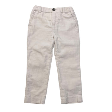 Pantalon vanille en coton 2-3Y