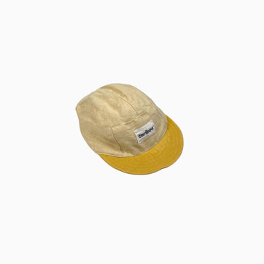 Casquette jaune en lin S 6-12M