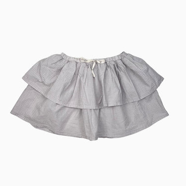 Jupe à vichy lilas pâle 6Y