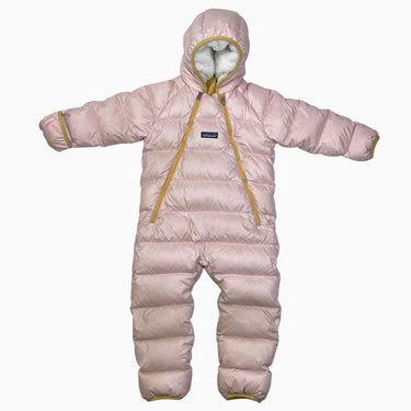 Combi rose puffer 'hi-loft' en duvet 18-24M