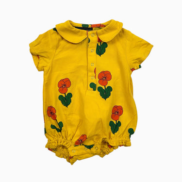 Babrboteuse jaune fleurie 3-6M