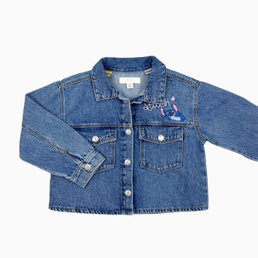 Veste 'cropped' en denim 'Stitch' 5Y