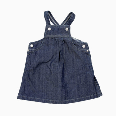 Robe style "Jumper" en denim foncé 6M