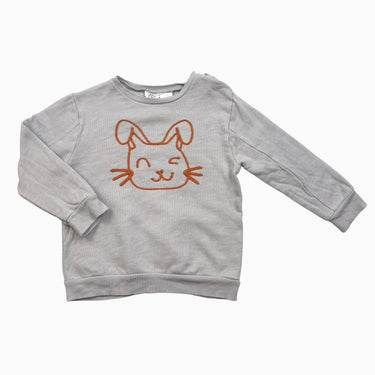 Pull gris 'lapin 18-24M