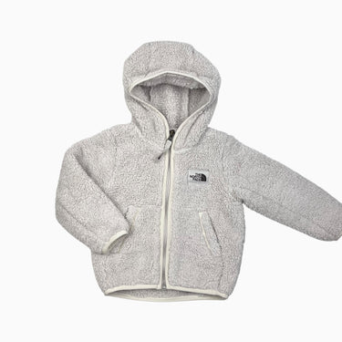 Veste crème à capuchon vanille en sherpa 2Y