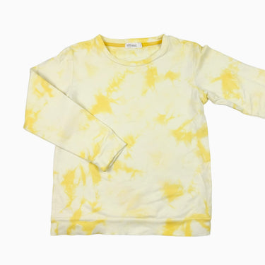 Chandail tie dye jaune 7Y