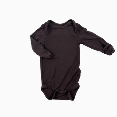 Cache-couche chocolat en bambou et spandex 0-3M