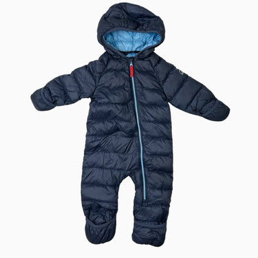 Combi puffer marine en duvet 3-6M