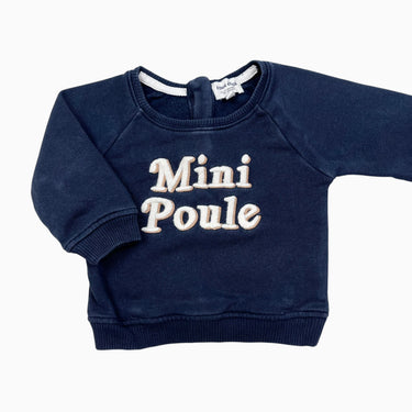 Pull marine 'Mini Poule' 6M