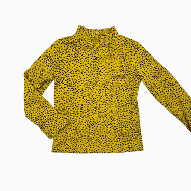 Haut de maillot ocre à pois 18-24M