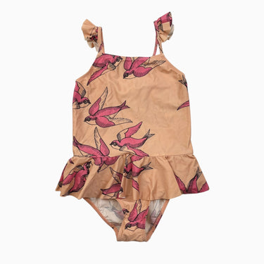Maillot pêche 'oiseaux' 116-122CM 6-7Y