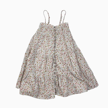 Robe fleurie en mousseline 2-3Y