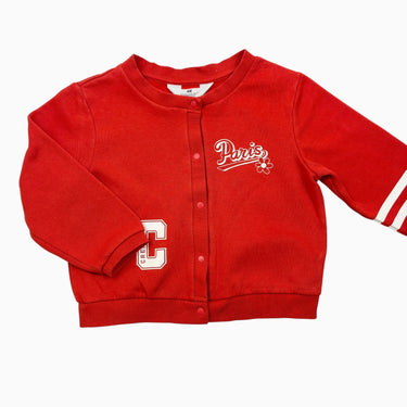 Veste rouge 'Paris' 4-6Y