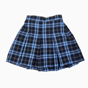 Jupe marine et bleue carreauté tartan 8Y