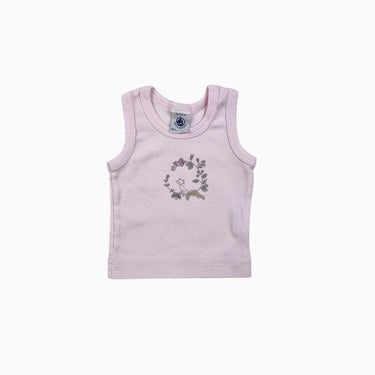 Camisole rose 'chat' 3M fit NB