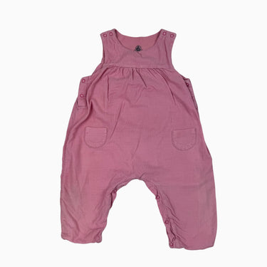 Combi rose en corduroy fin 6M