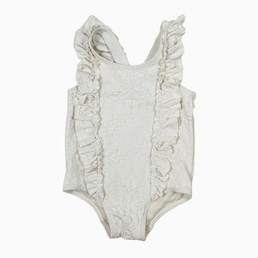 Maillot vanille fleuri 6-9M