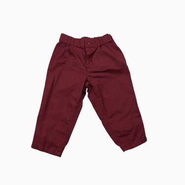 Pantalon 'trouser' paprika en coton 24M
