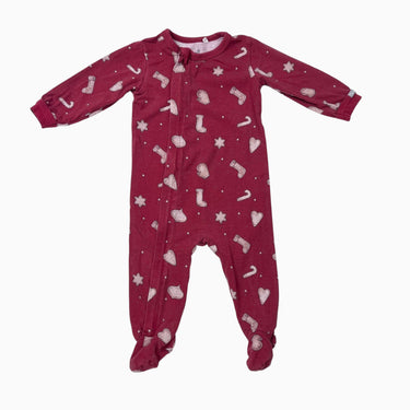 Pyjama rouge 'bottes' 24M