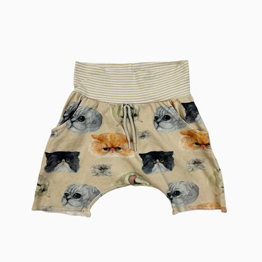 Short chat en bambou et coton bio 6-12M