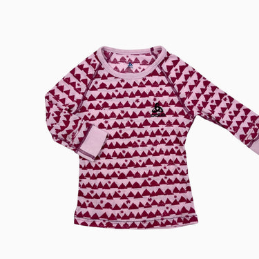 Chandail style sous-couche rose à motifs 116CM 6Y