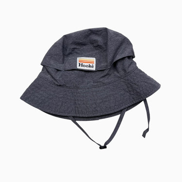 Chapeau gris en nylon et poly 6-12M
