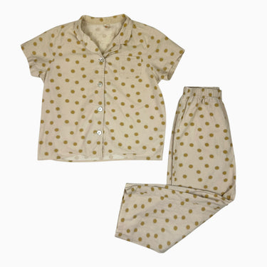 Ensemble vanille 'soleils' 10-12Y