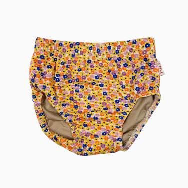 Bas de maillot fleurs colorées 6M