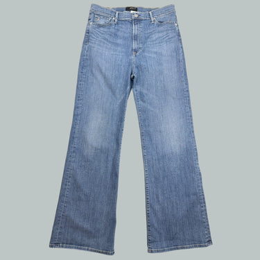 Jeans denim 'wide leg' pour femmes 32