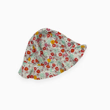 Charger l&#39;image dans la galerie, Chapeau soleil en coton à motif floral 12-18M
