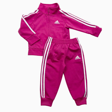 Ensemble veste et jogging fushia 12M