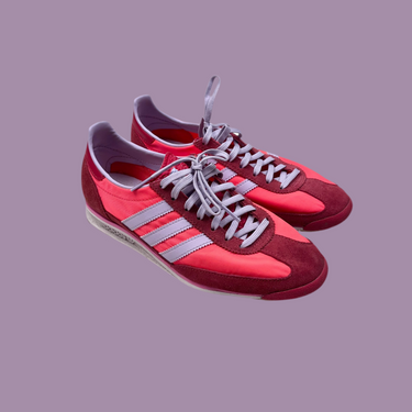 Sneakers rouge et orange fluo pour femmes 6.5US