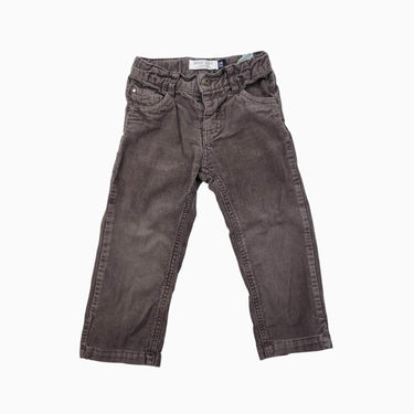 Pantalon taupe corduroy 24M