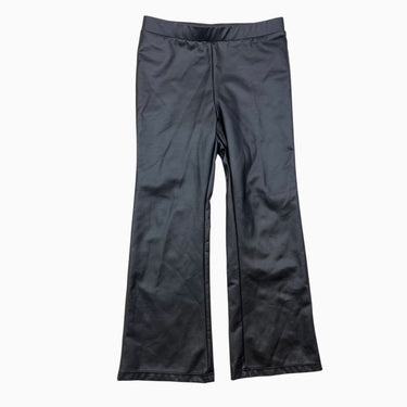 Pantalon 'flared' faux-cuir en poly et élastane 4-5Y