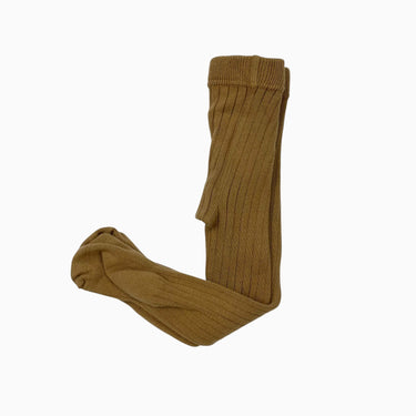 Bas collants ocre 6-12M