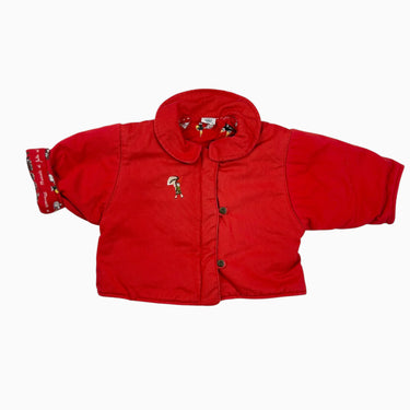 Manteau rouge vintage 6M