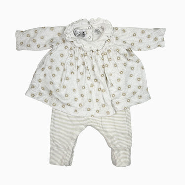 Combi blanche 'étoiles dorées' 3M