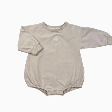 Barboteuse vanille 'coquillage' 12-18M